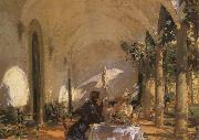 John Singer Sargent, Breakfast in the Loggia